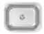 ZOMODO AQC130U-12-5 23" Laundry Sink - Undermount, 16ga, 12" Deep, 5-Pack (20+ units)