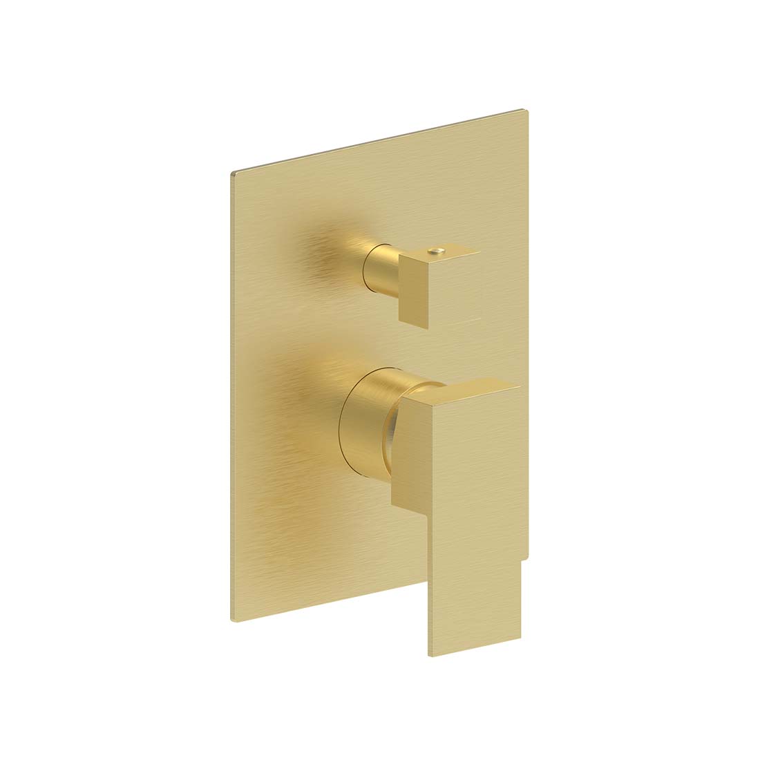 AQUALEM AQP5205.TR Opus 2-Way Square Pressure Balance Valve Trim (REQ.: AQP5200.RI)