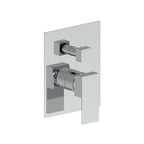 AQUALEM AQP5205.TR Opus 2-Way Square Pressure Balance Valve Trim (REQ.: AQP5200.RI)