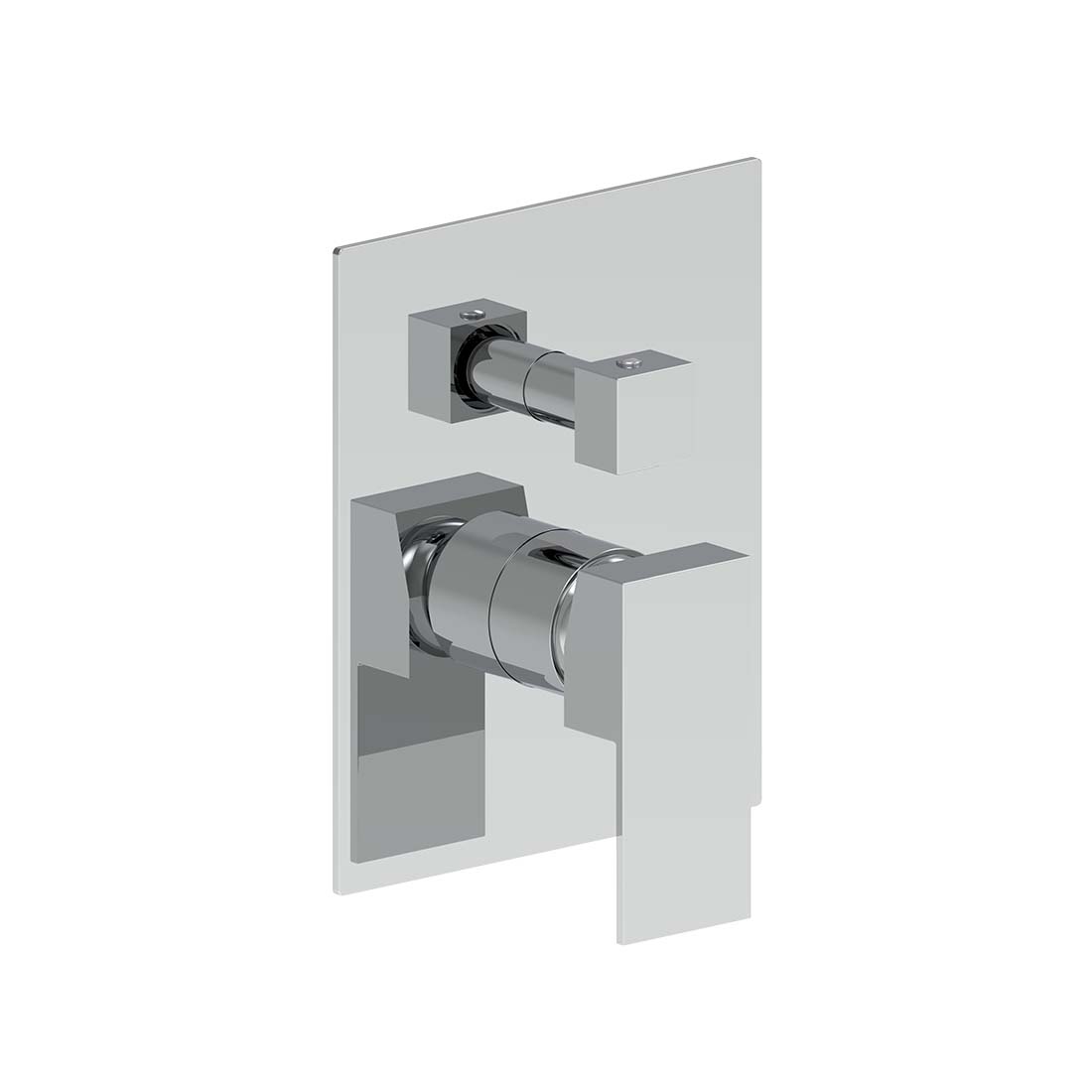 AQUALEM AQP5205.TR Opus 2-Way Square Pressure Balance Valve Trim (REQ.: AQP5200.RI)