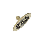 AQUALEM AQR1106 Universal 6" Round Solid Brass Shower head