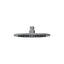 AQUALEM AQR1108 Universal 8" Round Solid Brass Shower head