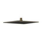 AQUALEM AQS1112 Universal 12" Square Solid Brass Shower head