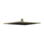 AQUALEM AQS1112 Universal 12" Square Solid Brass Shower head