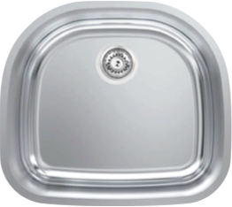 ZOMODO ARC110U 23" Single D-Bowl Laundry Main image