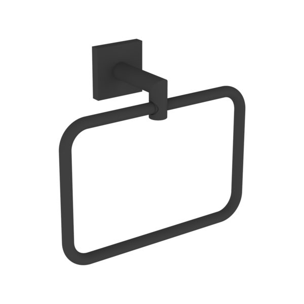 SYDNEY ATL-TRSQWH Atlanta Square Towel Ring