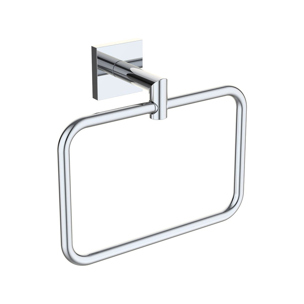 SYDNEY ATL-TRSQWH Atlanta Square Towel Ring