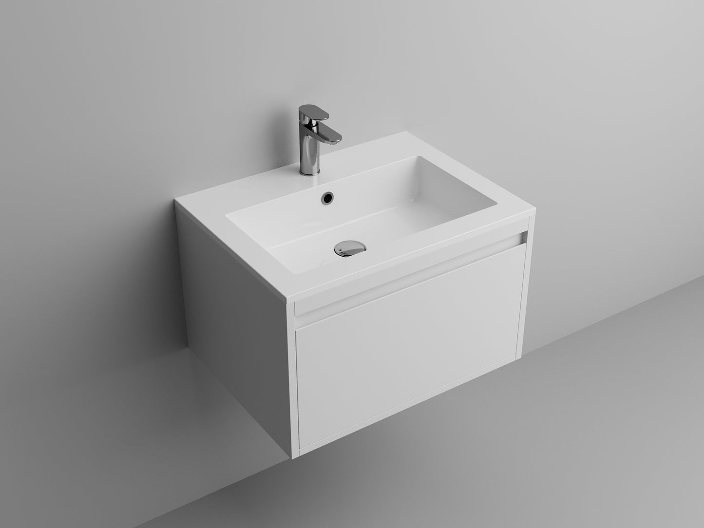 ICO B1131C.GW Square 31" Vanity Sink Top