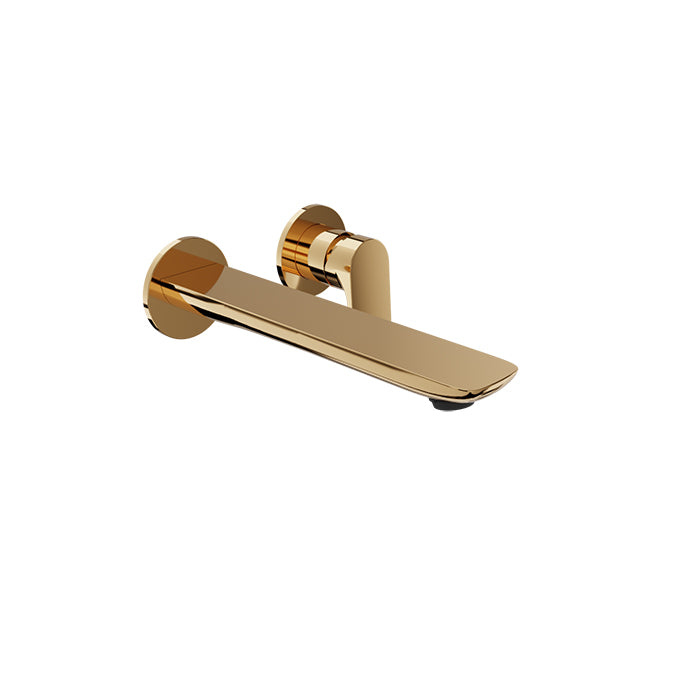 BARIL B45-8100-04L Single Lever Wall-Mounted Lavatory Faucet, Drain Not Included