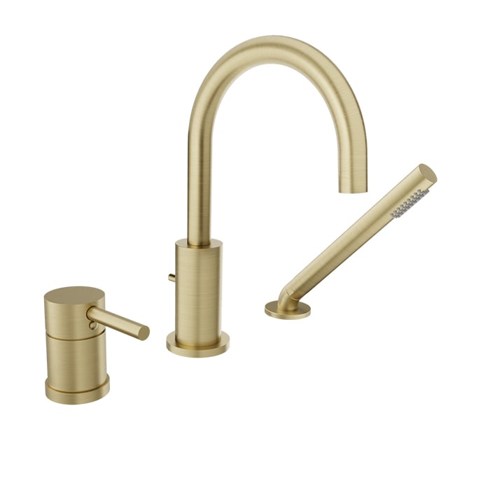 BARIL ZIP B66 B66-1369-03 3-piece tub filler with hand shower