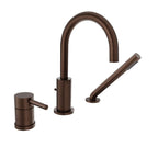 BARIL ZIP B66 B66-1369-03 3-piece tub filler with hand shower