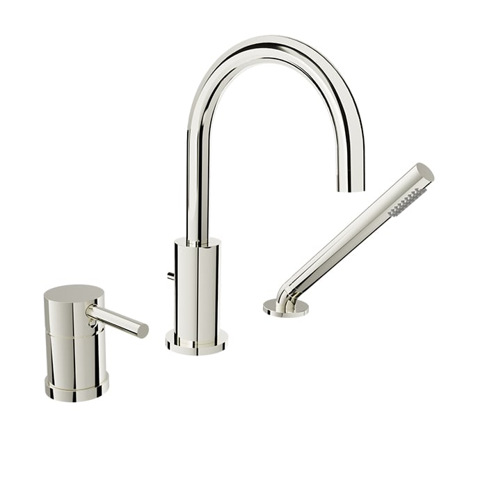 BARIL ZIP B66 B66-1369-03 3-piece tub filler with hand shower