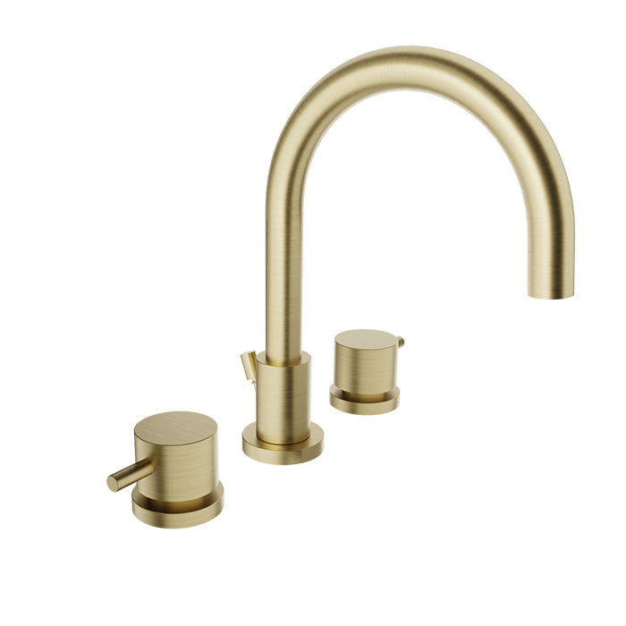 BARIL B66-8009-00L 8" C/C Lavatory Faucet, Drain Included