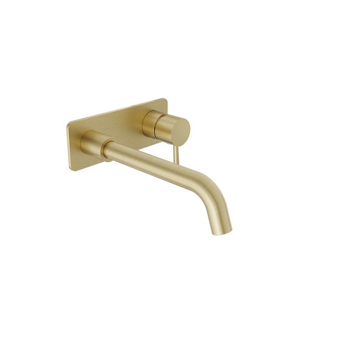 BARIL B66-8120-04L Single Lever Wall-Mounted Lavatory Faucet, Drain Not Included