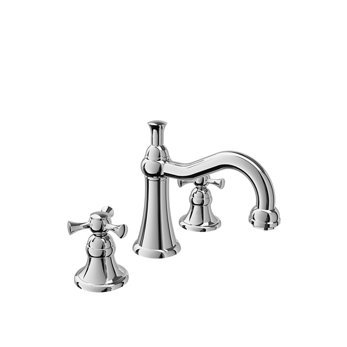 BARIL B71-8001-01L 8" C/C Lavatory Faucet, Drain Included