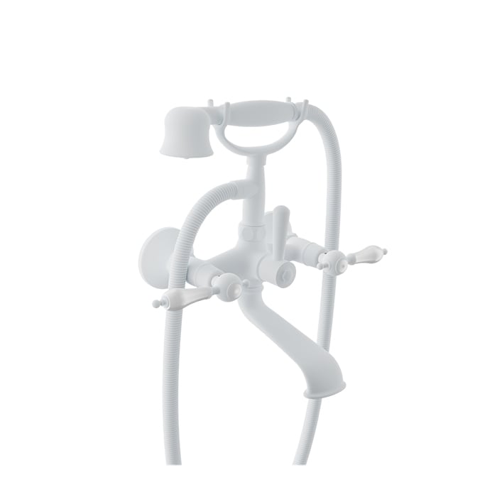 BARIL VICTOIRE B74 B74-1201-01 Wall-mounted tub faucet with hand shower
