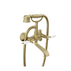 BARIL VICTOIRE B74 B74-1201-01 Wall-mounted tub faucet with hand shower