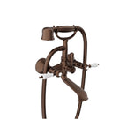 BARIL VICTOIRE B74 B74-1201-01 Wall-mounted tub faucet with hand shower
