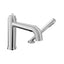 BARIL Air B80 B80-1249-00 2-Piece Tub Filler With Hand Shower - Warm Gold / M80-1100-30 - Polished Nickel