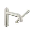 BARIL Air B80 B80-1249-00 2-Piece Tub Filler With Hand Shower - Brushed Nickel / M80-1100-30 - Matte Black