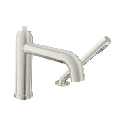 BARIL Air B80 B80-1249-00 2-Piece Tub Filler With Hand Shower - Brushed Nickel / M80-1100-30 - Matte Black
