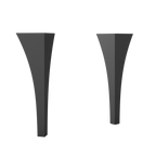 ICO BA032 Curved Leg Set (Coda, Rhythm)