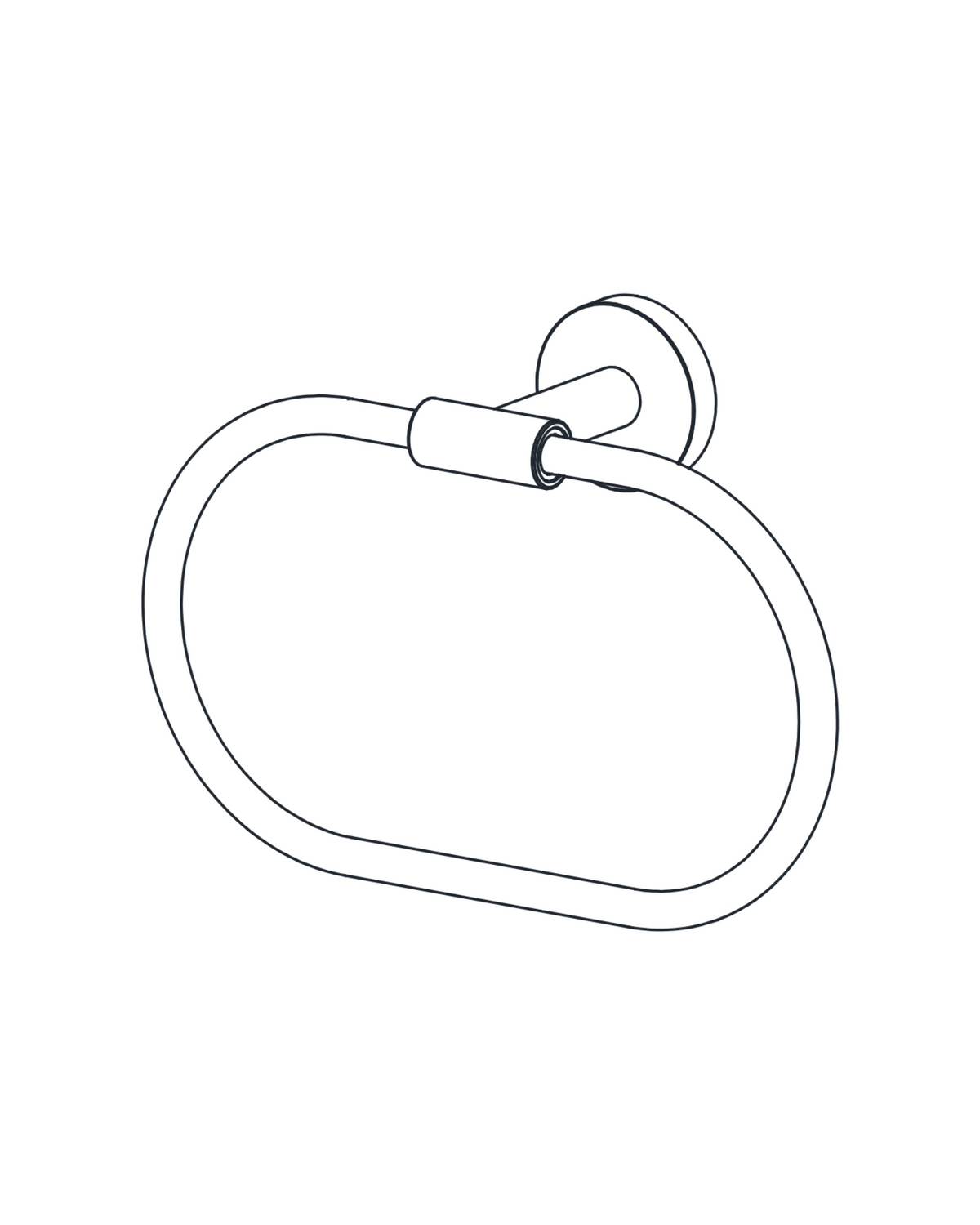 AQUALEM BA1135 Series 35 Towel Ring