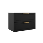 ICO BR1002 Rhythm 31" Two Drawer Wall-Mounted Vanity
