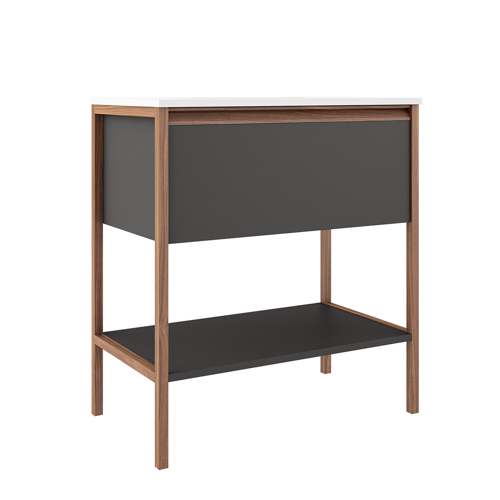 ICO BT1006 Tempo 31" One Drawer One Shelf Freestanding Vanity