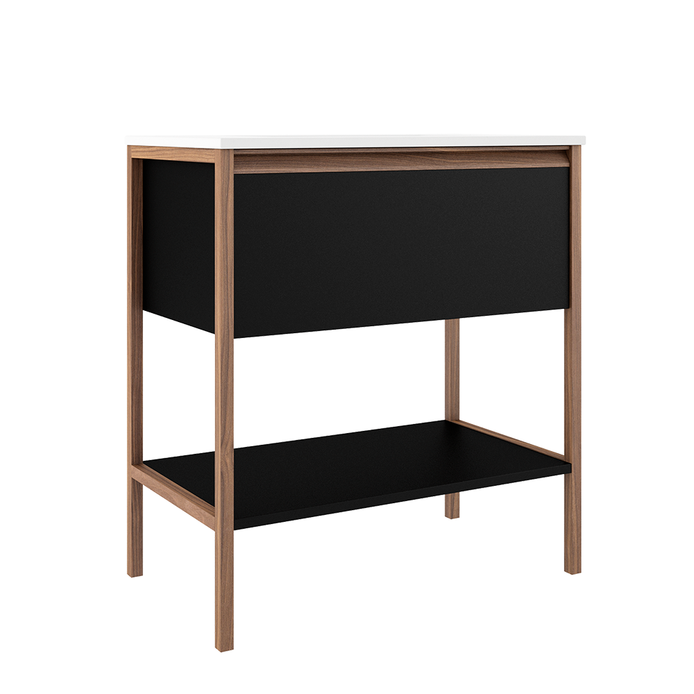 ICO BT1006 Tempo 31" One Drawer One Shelf Freestanding Vanity
