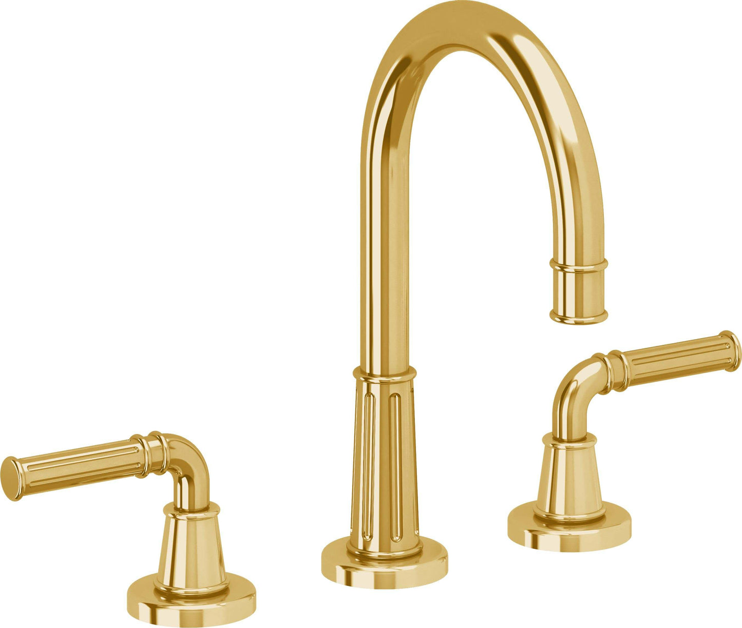 California Faucets C102  Trousdale  8" Widespread Lavatory Faucet with ZeroDrain
