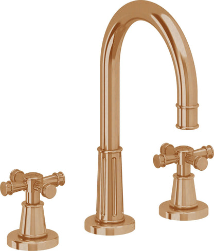 California Faucets C102X  Trousdale  8" Widespread Lavatory Faucet with ZeroDrain