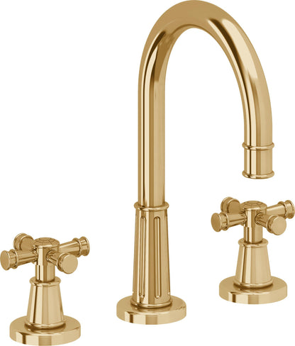 California Faucets C102X  Trousdale  8" Widespread Lavatory Faucet with ZeroDrain