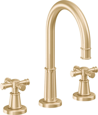 California Faucets C102X  Trousdale  8" Widespread Lavatory Faucet with ZeroDrain