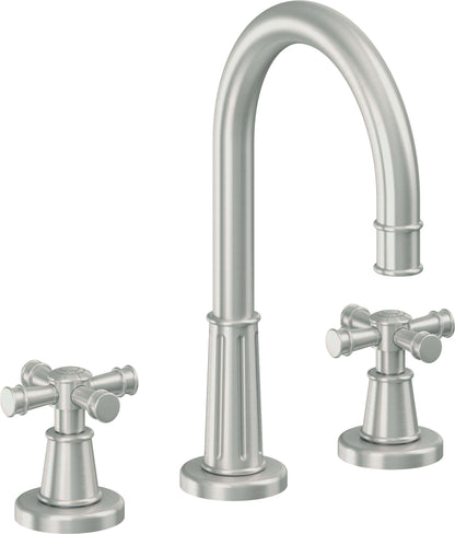 California Faucets C102X  Trousdale  8" Widespread Lavatory Faucet with ZeroDrain
