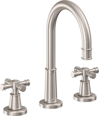 California Faucets C102X  Trousdale  8" Widespread Lavatory Faucet with ZeroDrain