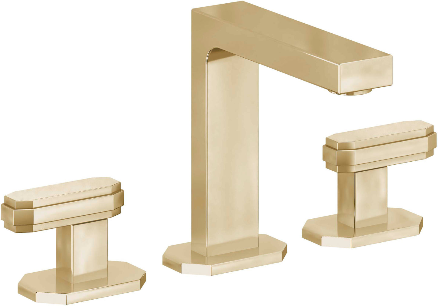 California Faucets C202  Doheny  8" Widespread Lavatory Faucet with ZeroDrain