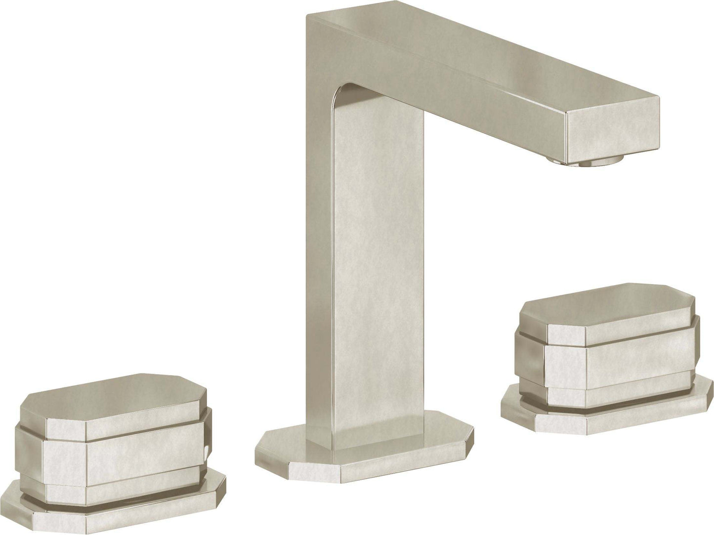California Faucets C202B  Doheny  8" Widespread Lavatory Faucet with ZeroDrain