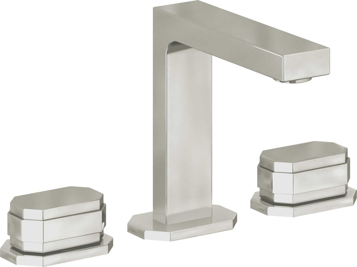 California Faucets C202B  Doheny  8" Widespread Lavatory Faucet with ZeroDrain