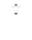 AQUALEM CR0235 Origin 316 2" Ceiling Shower Arm