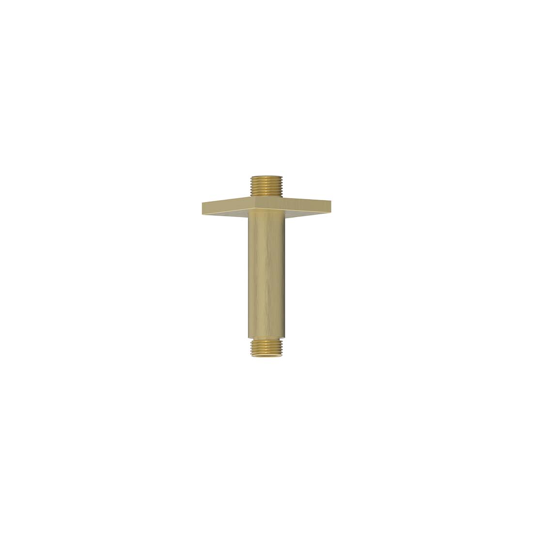 AQUALEM CR0402 Universal 4" Solid Brass Ceiling Shower Arm