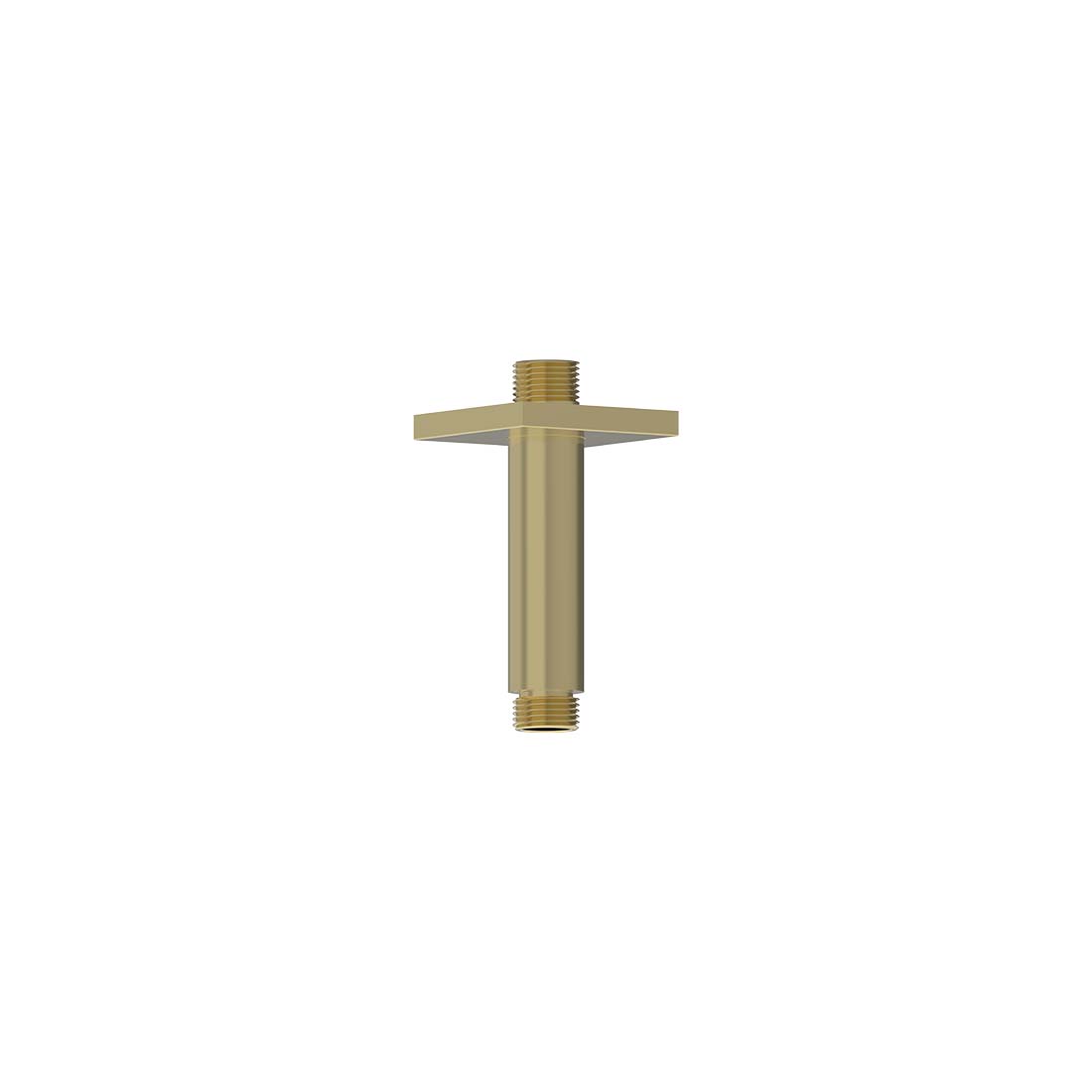 AQUALEM CR0402 Universal 4" Solid Brass Ceiling Shower Arm