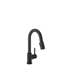 BARIL Unick CUI-2040-02L Single-Hole Bar / Prep Kitchen Faucet With 2-Function Pull-Down Spray