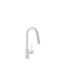 BARIL UNICK CUI-2040-35L Single-hole bar / prep kitchen faucet with 2-function pull-down spray