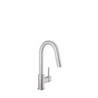 BARIL UNICK CUI-2040-35L Single-hole bar / prep kitchen faucet with 2-function pull-down spray