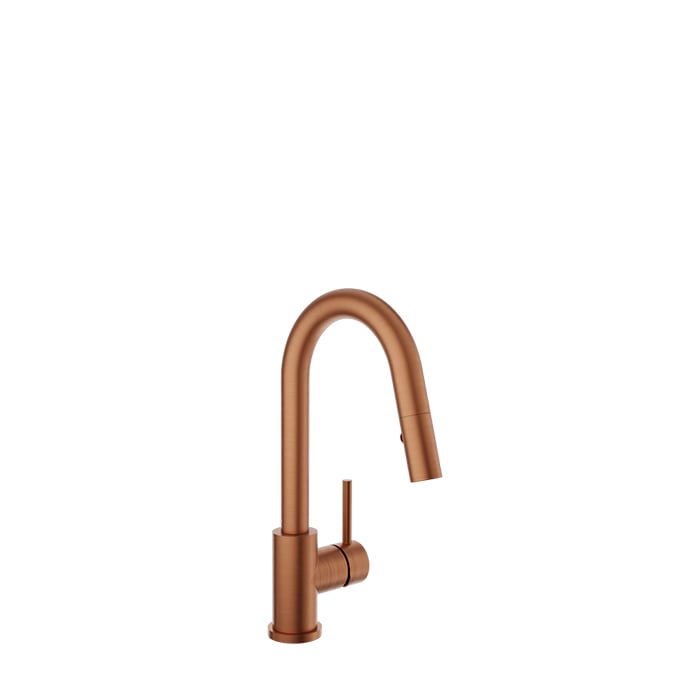 BARIL UNICK CUI-2040-35L Single-hole bar / prep kitchen faucet with 2-function pull-down spray