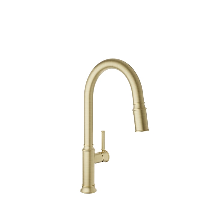 BARIL VILLA CUI-3040-02L High single-hole kitchen faucet with 2-function pull-down spray