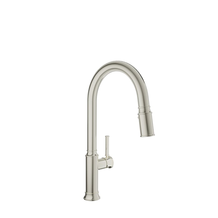 BARIL VILLA CUI-3040-02L High single-hole kitchen faucet with 2-function pull-down spray