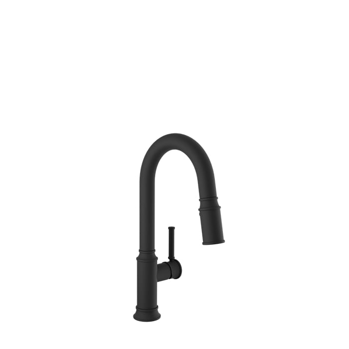 BARIL VILLA CUI-3045-02L Single-hole bar / prep kitchen faucet with 2-function pull-down spray
