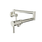 BARIL VILLA CUI-4230-00L Single-hole wall-mounted pot filler with two handles
